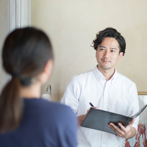 丁寧なカウンセリング 丁寧なカウンセリング