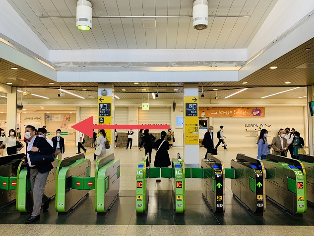 整体Guest Roomへの道順1 整体Guest Roomへの道順1