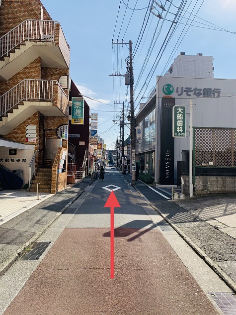 整体Guest Roomへの道順5 整体Guest Roomへの道順5